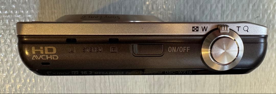 SONYソニー サイバーショット DSC-WX10 ゴールド