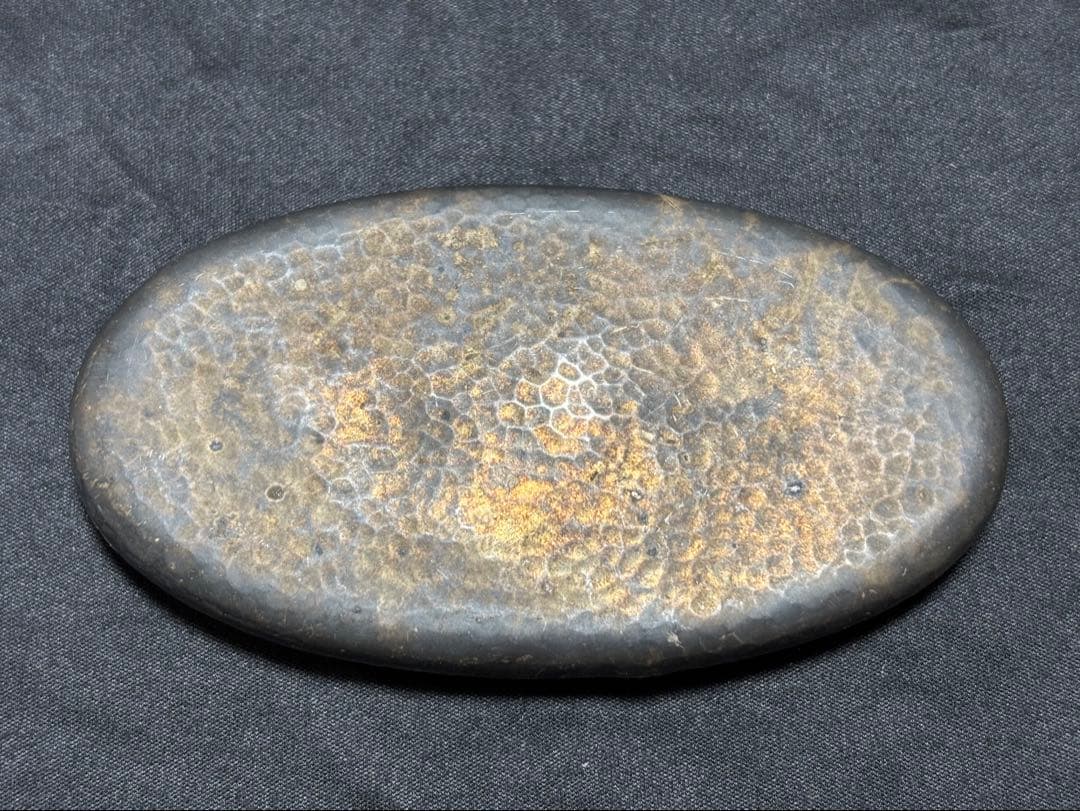 【純銀製】ボンボニエール（菓子皿）純銀刻印有。52g