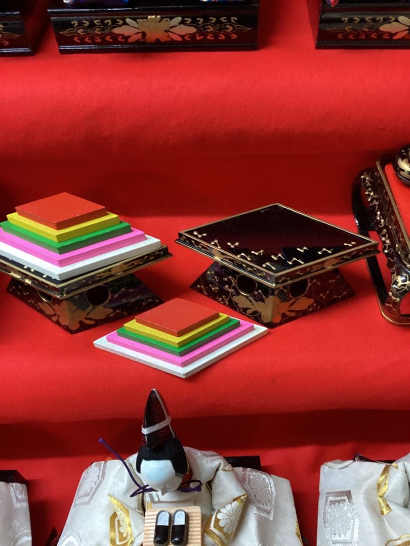 雛人形　七段飾り　熊野　寿繁作　105巾