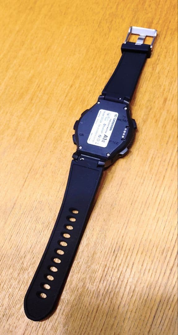 値下げ！美品！保護フィルム付！グリーンオン　ザ・ゴルフウォッチA1-II