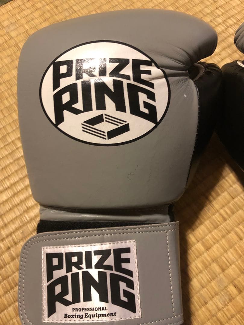 PRIZE RING プライズリング　ボクシンググローブ グレー✖️ブラック