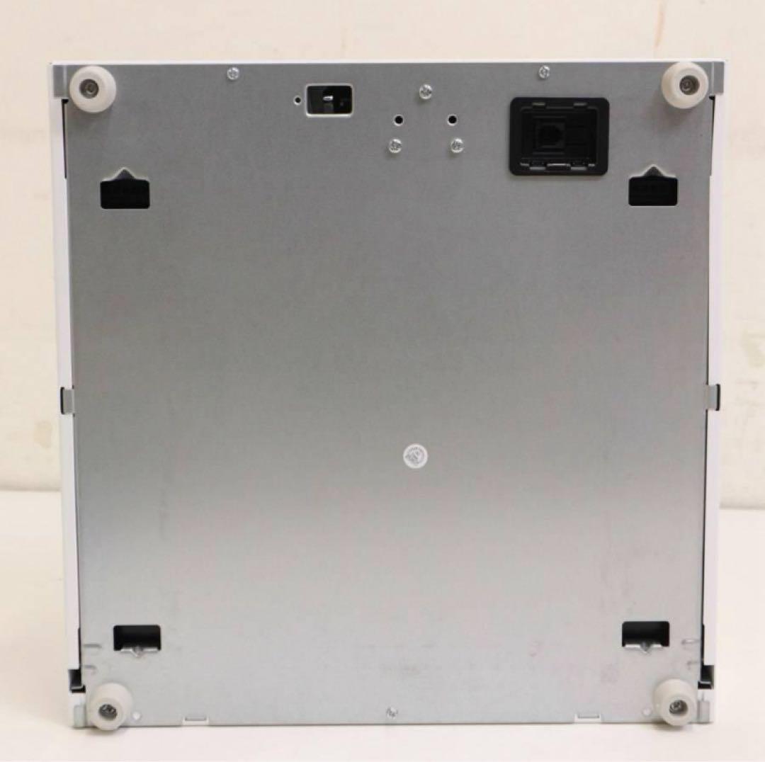 5台中の2台 未使用 NUSRATS 自動＆手動兼用 キャッシュドロア 白 小型