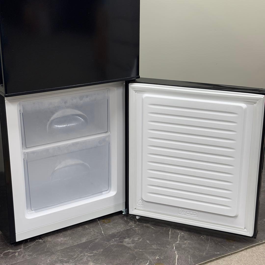 関東送料無料 設置対応 2022 ニトリ 2ドア 106L NTR-106BK