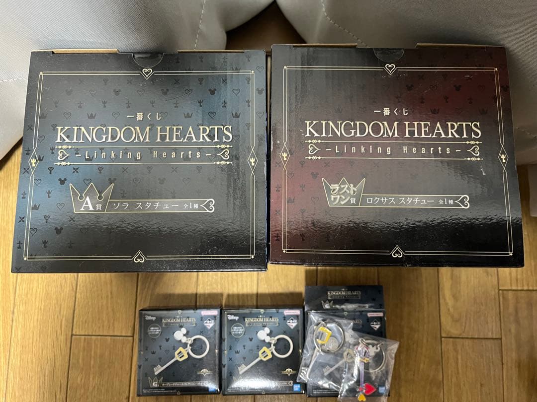 KINGDOM HEARTS フィギュアセット　ソラ　ロクサス　一番くじ