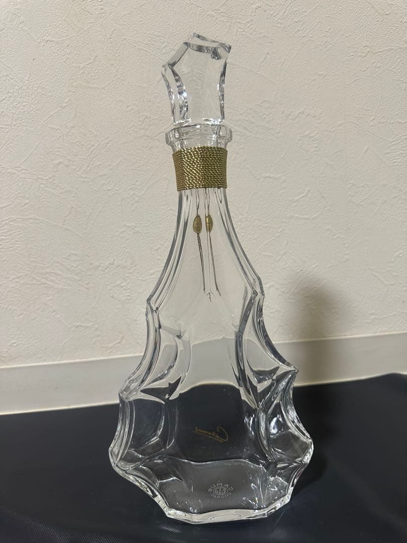 [中古] ①カミュ　ジュビリー　バカラ　箱無し　コレクション　空き瓶　ブランデー