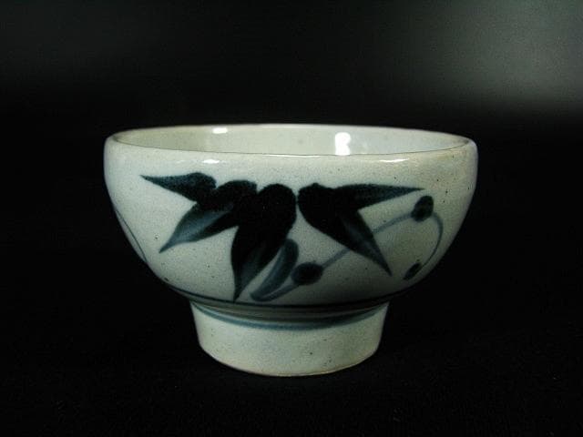 七世 吉向 松月(蕃斎) 陶荘 くらわんか 汲出し 番茶 茶碗 5客 茶道具