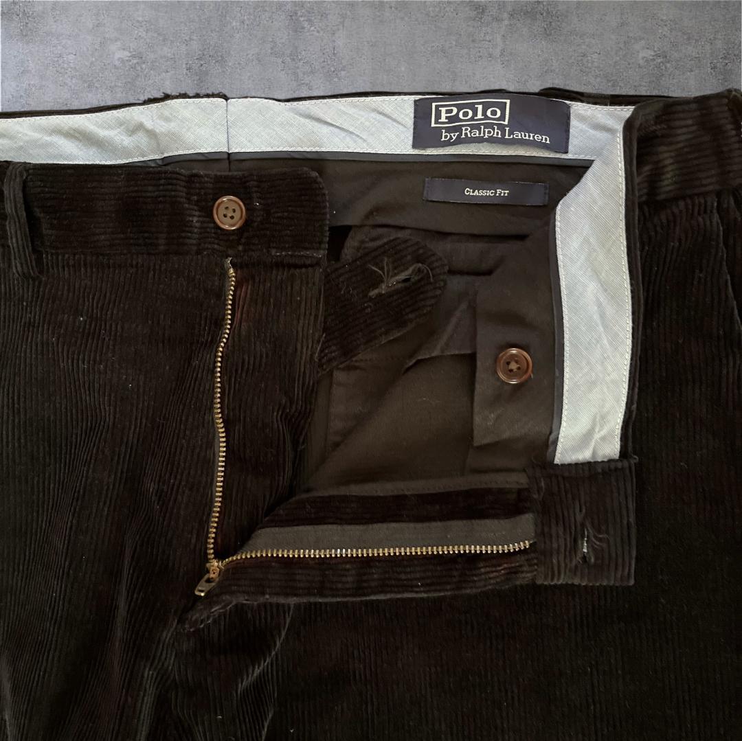 Polo Ralph Lauren コーデュロイパンツ ブラック 38×30