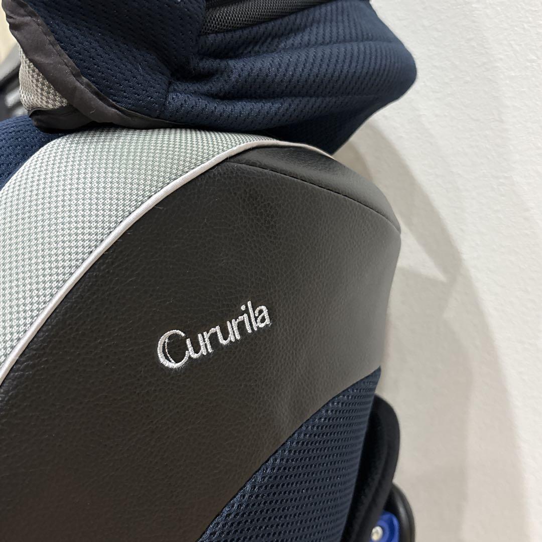 Aprica チャイルドシート　クルリラ　回転　リクライニング　美品級　ネイビー