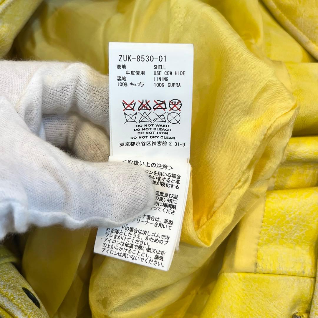 FACETASM 17SS レザースカート　ライダーススカート