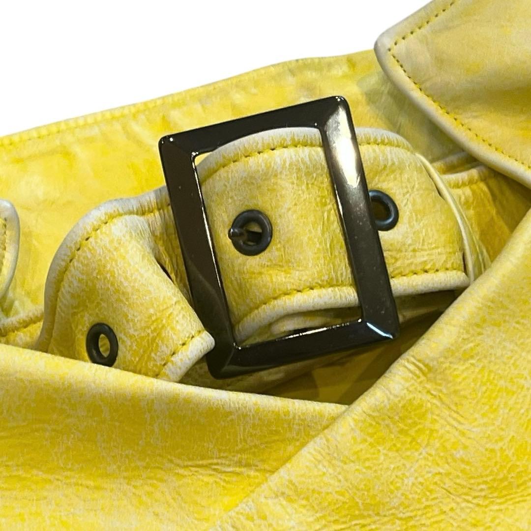 FACETASM 17SS レザースカート　ライダーススカート