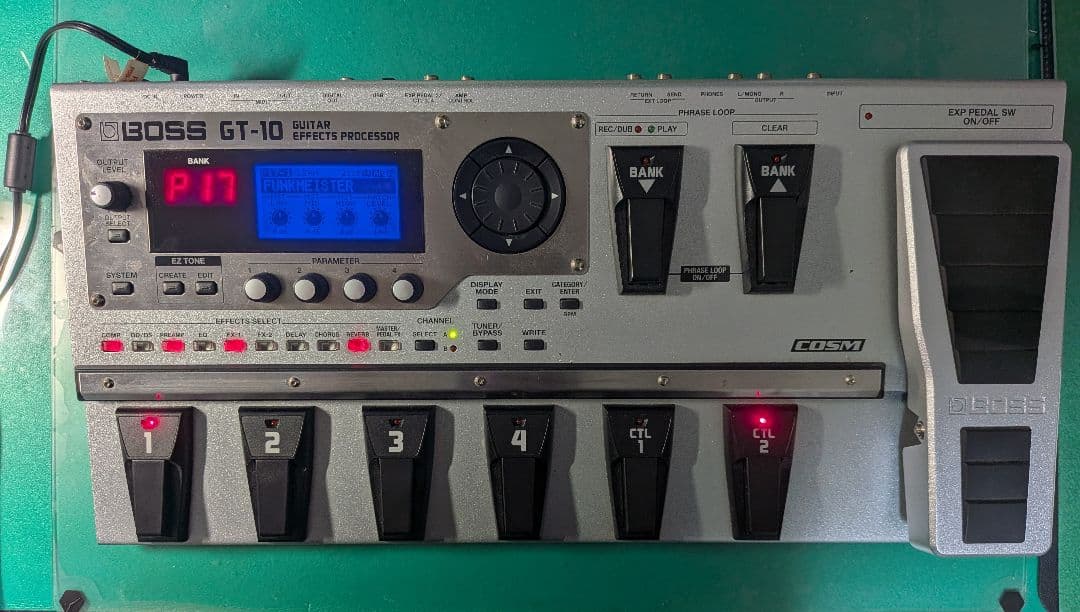 【maru】BOSS GT-10 マルチエフェクター【動作確認済み】