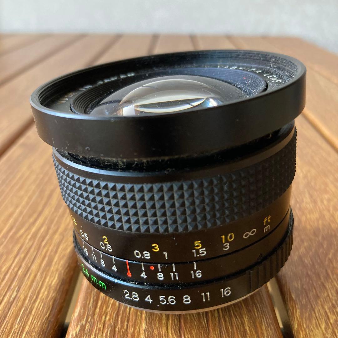 昭和レトロ ヤシカYashica ML 24mm f/2.8 レンズ カメラ