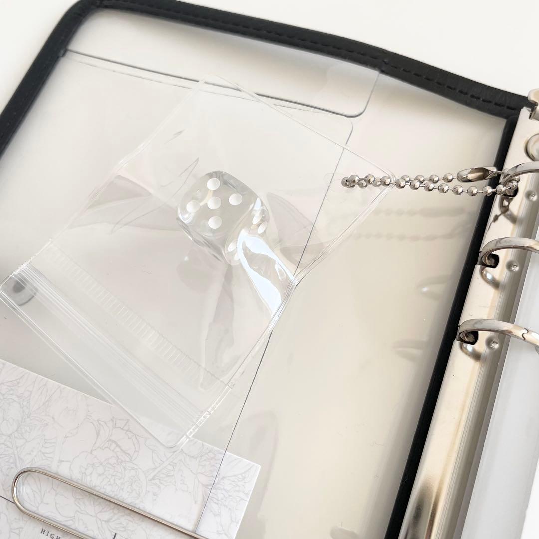 早い者勝ち　韓国　貯金　アクリルバインダー　カバー　リフィル　モノポリー　pvc