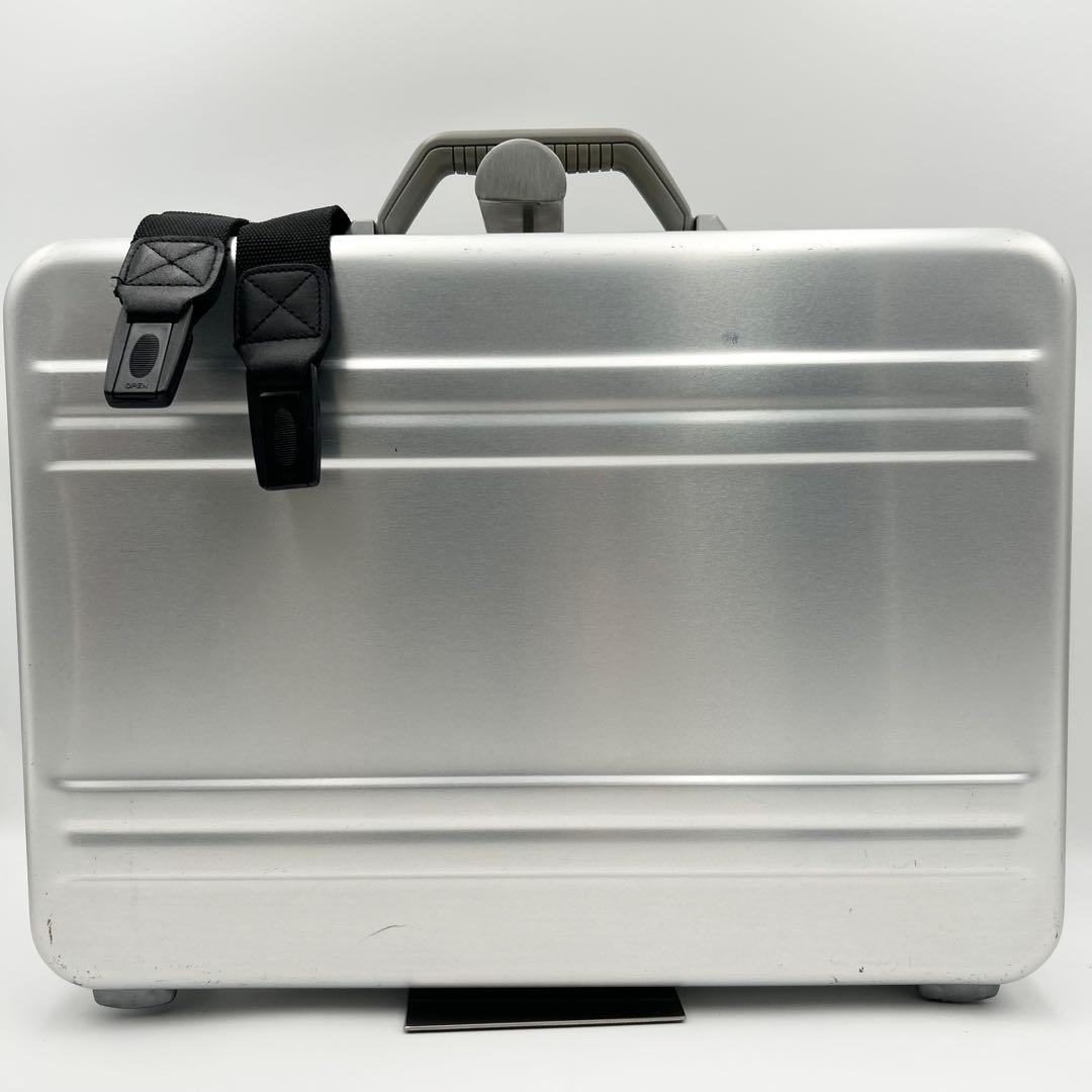 希少✨ ゼロハリバートン アタッシュケース 2way ビジネスバッグ シルバー