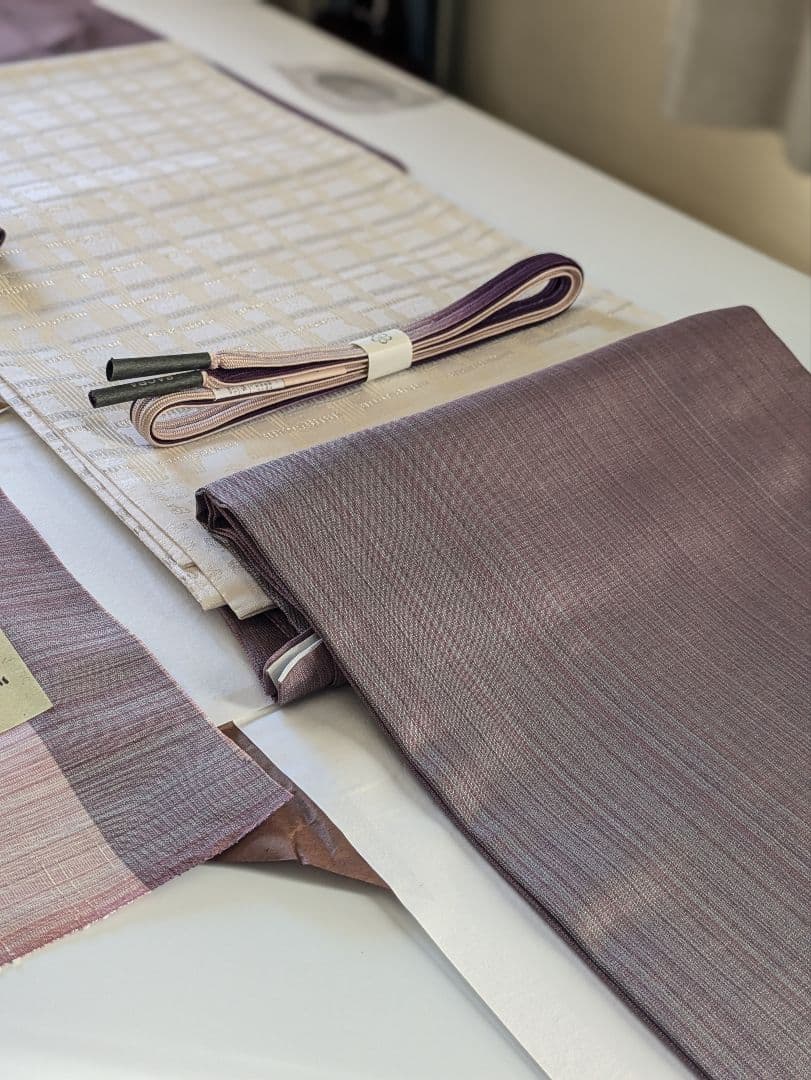 正絹単衣伝統工芸士塩沢高級紬