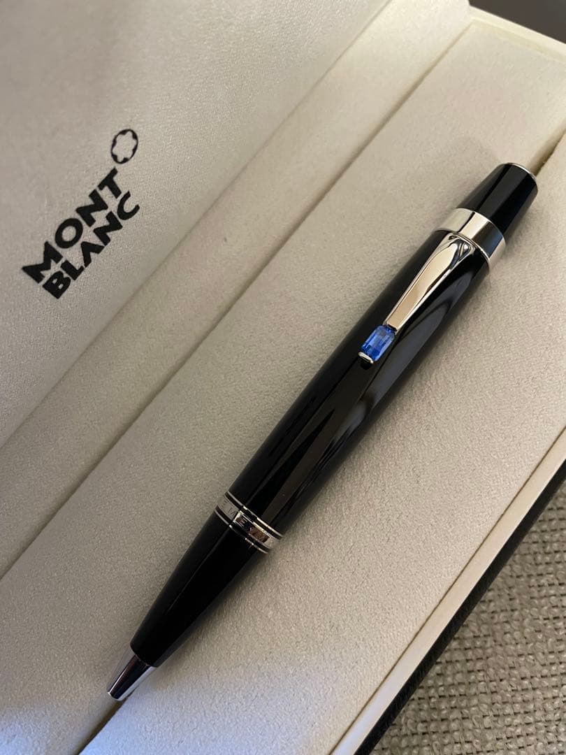 ◾️モンブラン ボエム◾️ツイスト式ボールペン◾️ブルーストーン◾️化粧箱付属◾️