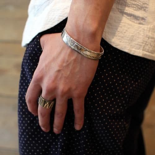 ナバホ族　マイケルローアンホース　Bracelet