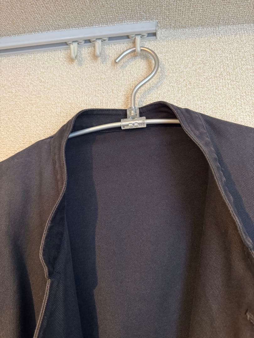 つちのこ　Anatomica ドルマンジャケット　navy