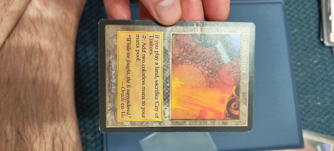 裏切り者の都　city of traitors x1 英語　mtg