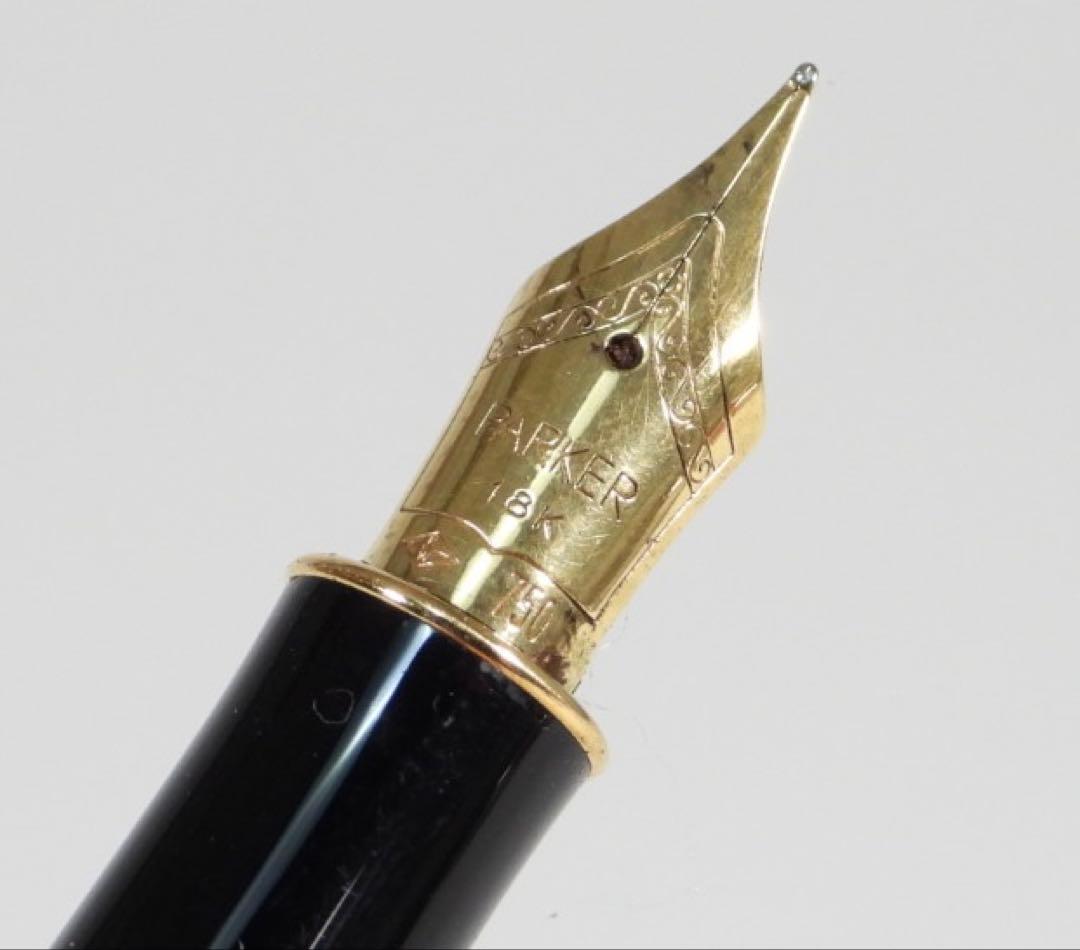 PARKER ソネット マーブルグリーン 18K 750刻印