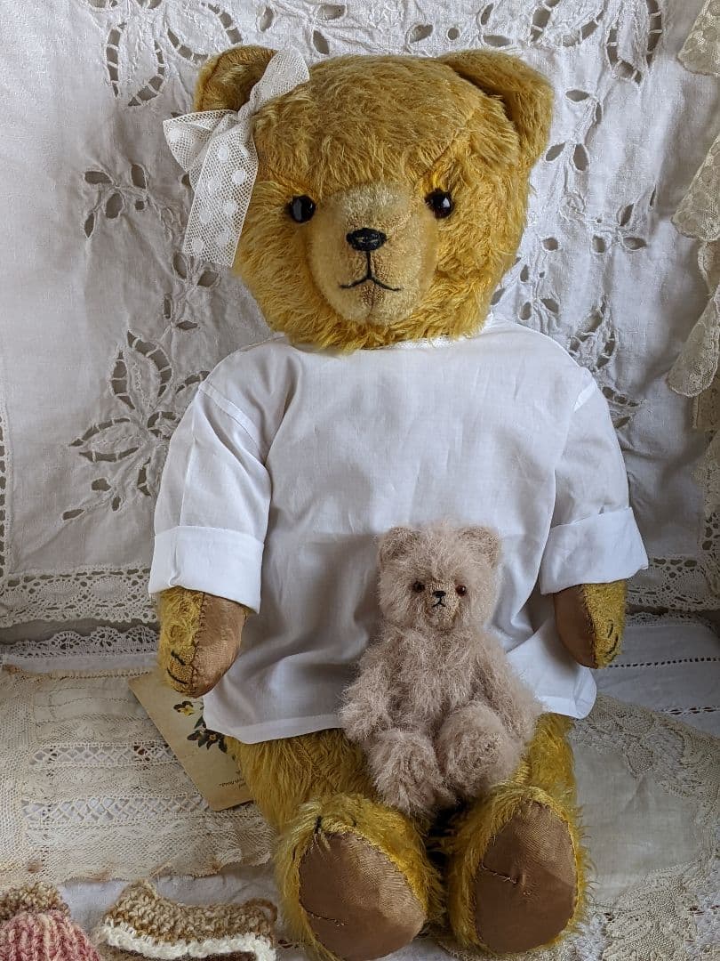 【t】小さいテディベア　14cm