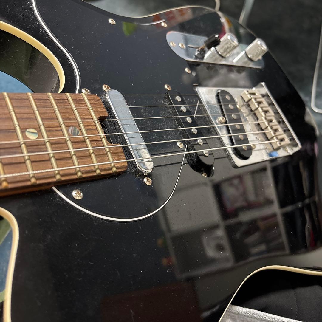 AriaPro II 615-BLACK テレキャスター