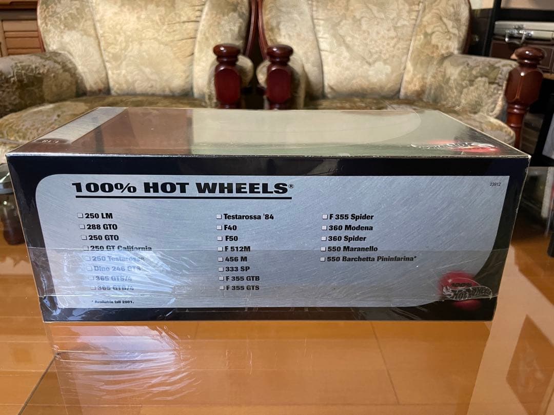 価格変更 1/18 ホットウィール フェラーリ250GTO 未開封品