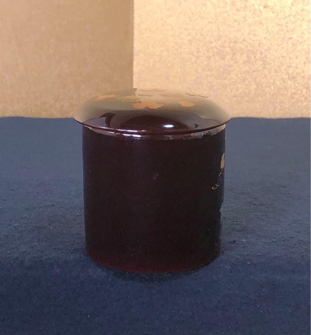 《R》茶道具 蔦蒔絵 螺鈿 宗香作 木製漆器 共箱　260116き4