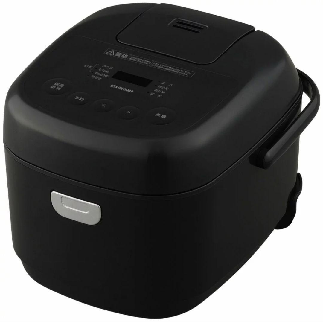 アイリスオーヤマ 炊飯器 5.5合 マイコン式 ブラック