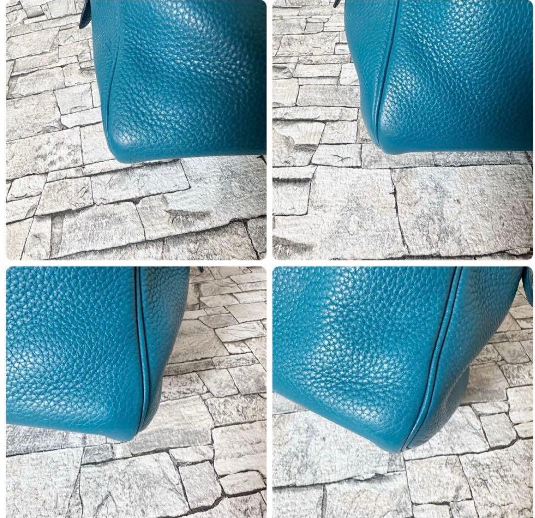 極美品HERMES エルメス ヴィクトリア35 イズミール　ハンドバッ