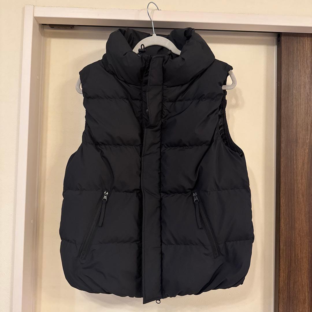 The Duffer ダウンベスト Mサイズ　ブラック