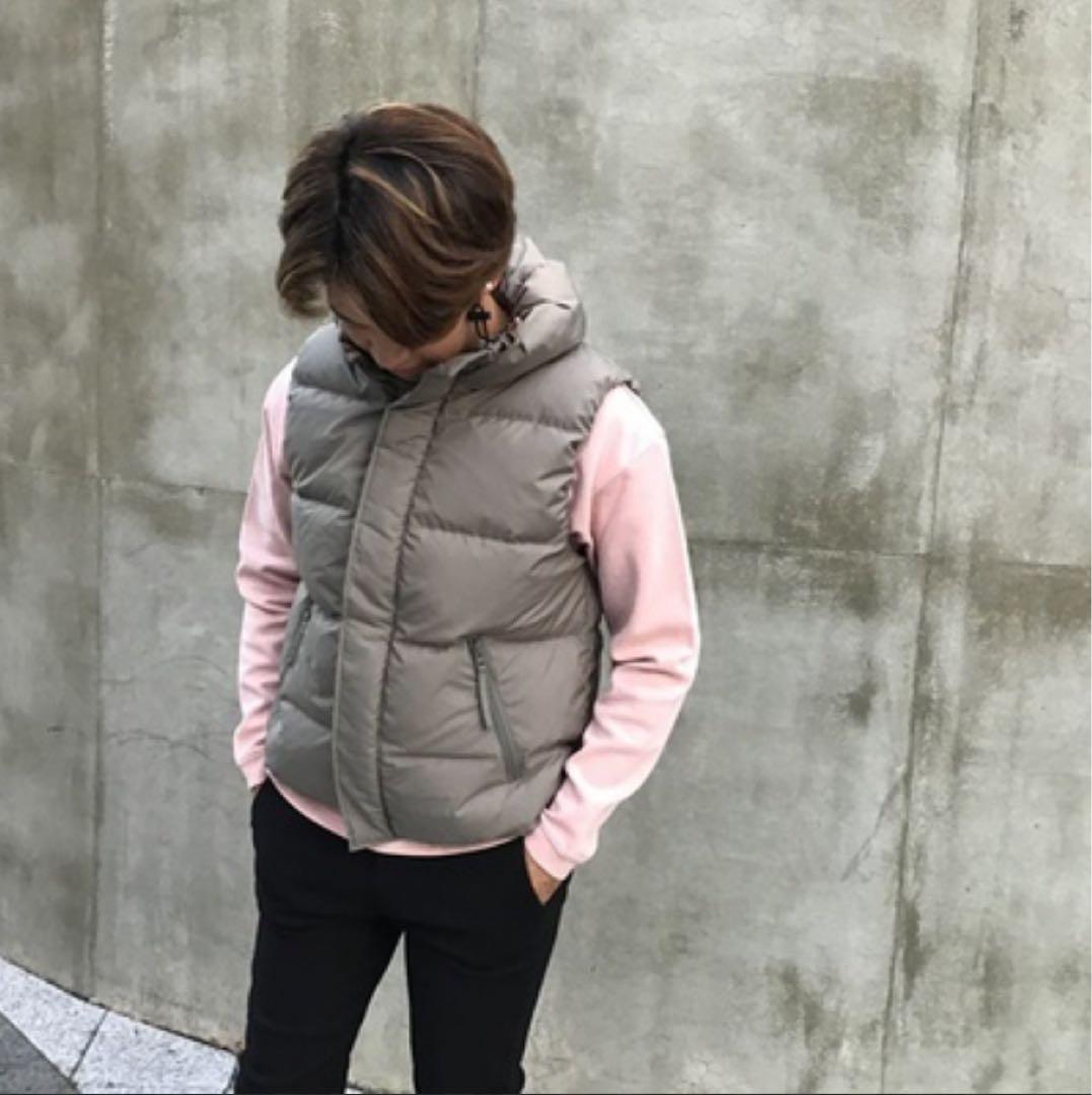 The Duffer ダウンベスト Mサイズ　ブラック