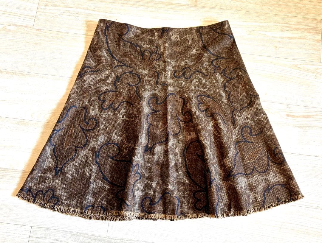 蘭*子様 エトロ ETRO ペイズリー柄 スカート 新品未使用 タグ付イタリア製