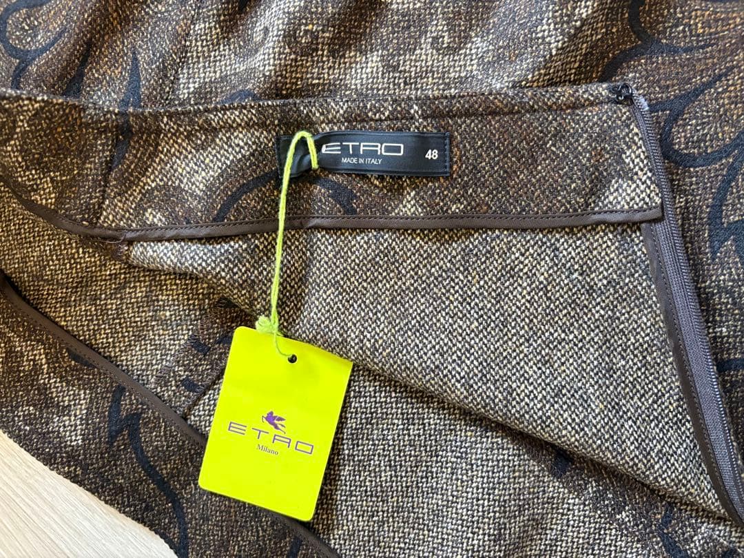 蘭*子様 エトロ ETRO ペイズリー柄 スカート 新品未使用 タグ付イタリア製