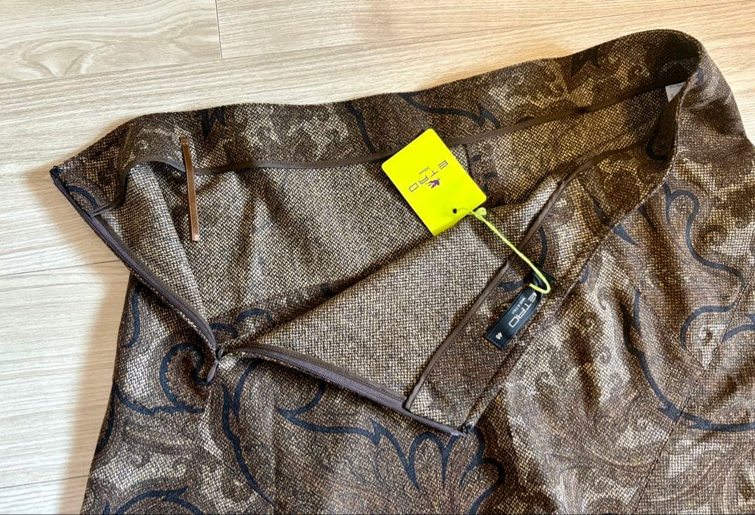 蘭*子様 エトロ ETRO ペイズリー柄 スカート 新品未使用 タグ付イタリア製