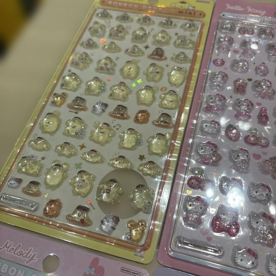 【国内正規品】サンリオ ボンボンドロップシール ミニ 6種