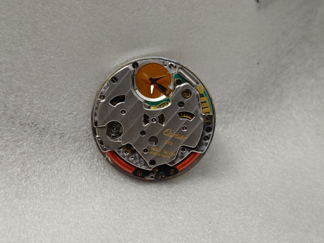 カルティエ　パシャ38用　クォーツムーブメント