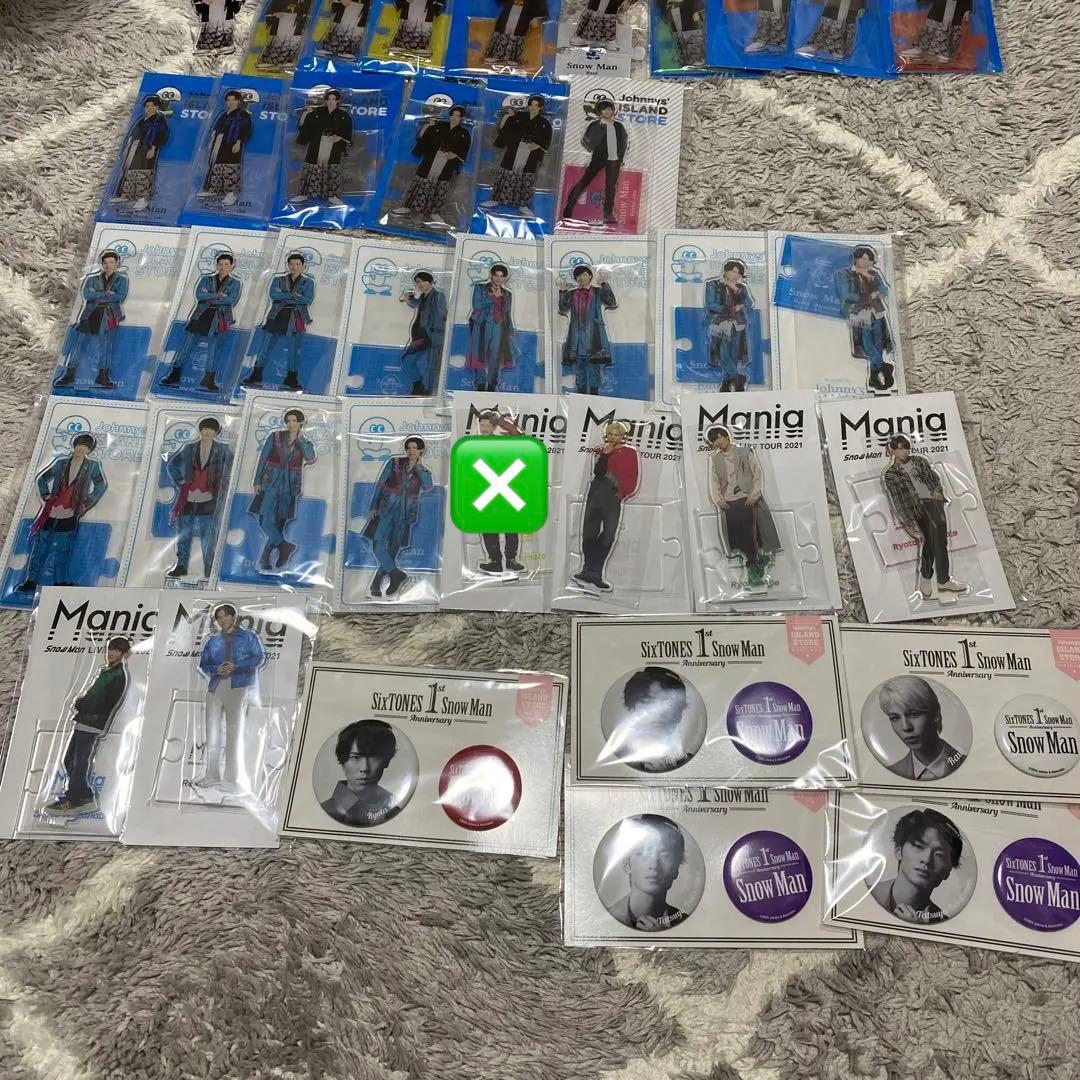 スノーマン　アクスタ