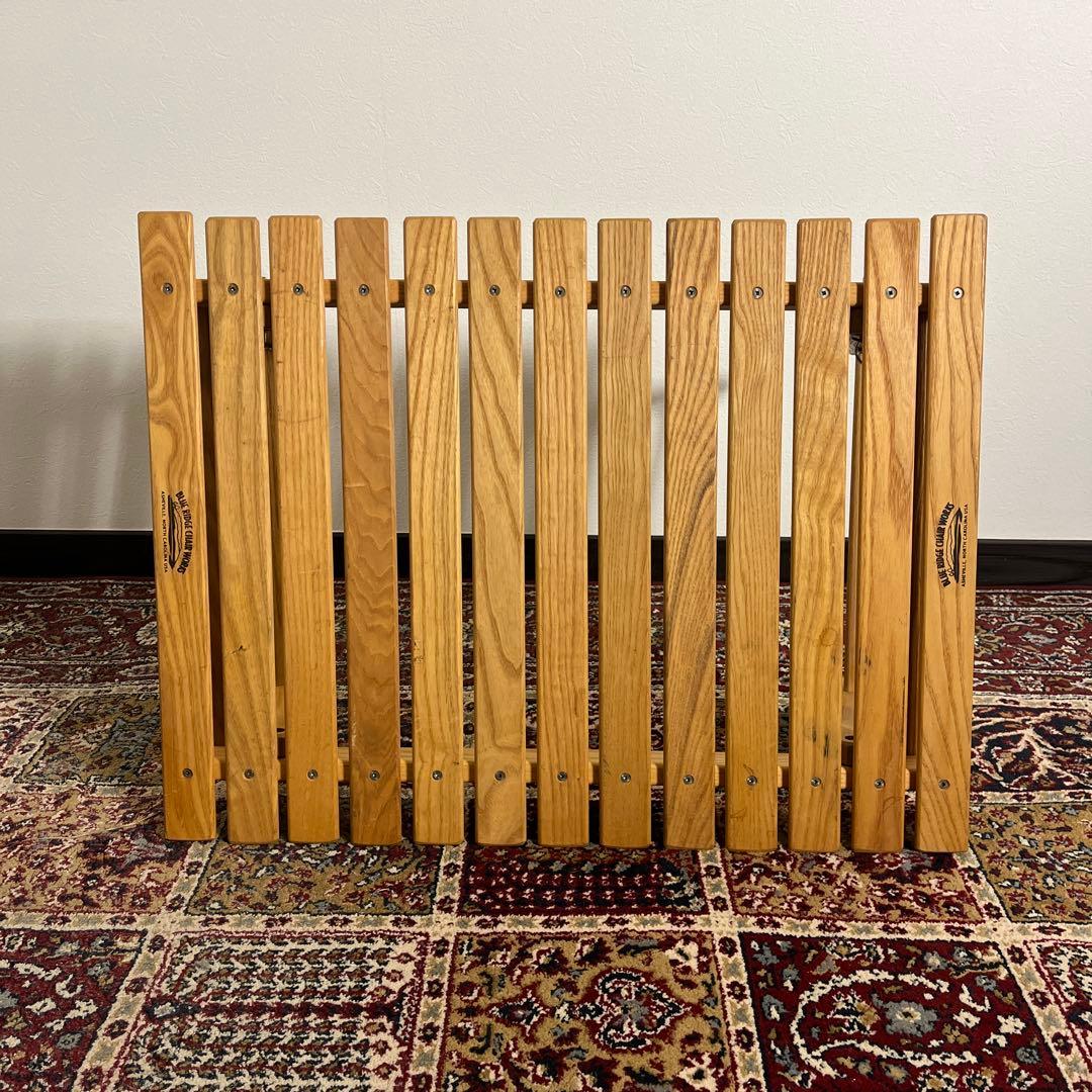 USA製◾️BlueRidgeChairWorks 木製カロリナスナックテーブル