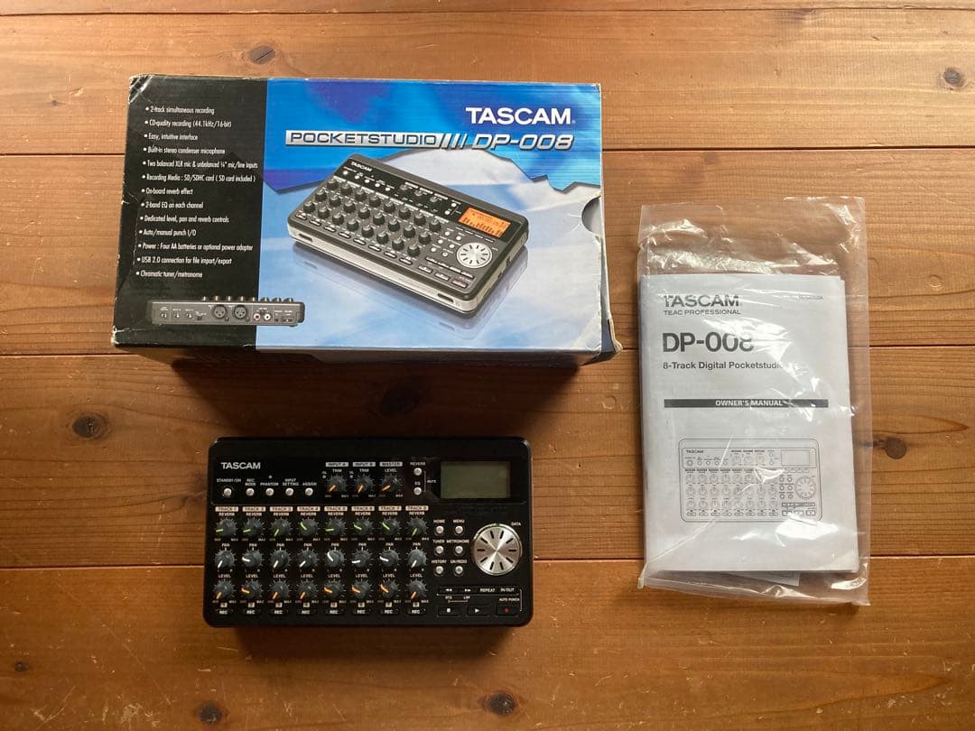 TASCAM DP-008 マルチトラックレコーダー