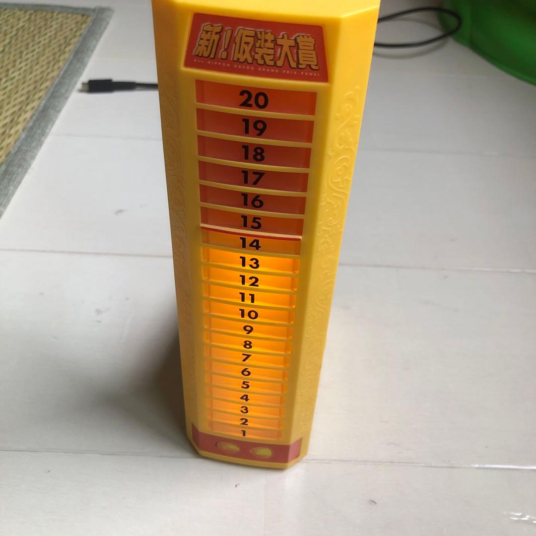 欽ちゃんの仮装大賞　タカラトミー　採点パネル