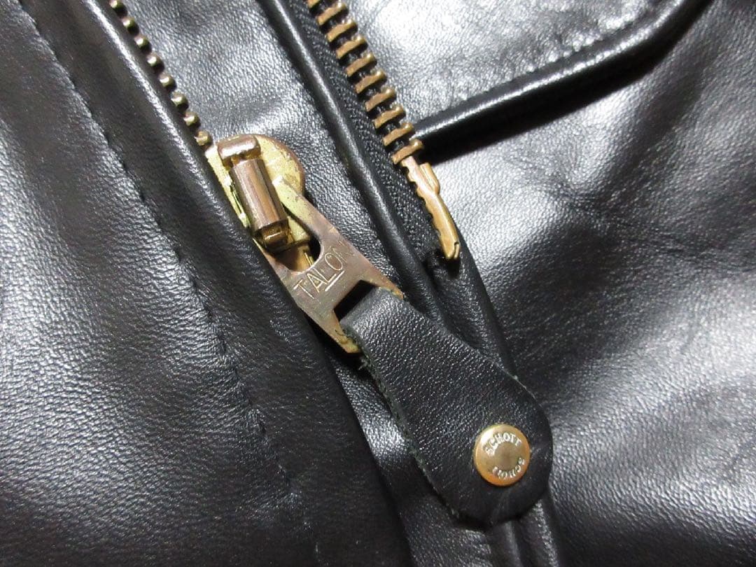 未使用級Schott 699H/7142 ショット レザー ジャケット　40 黒