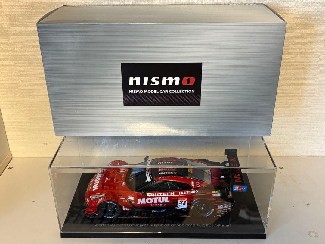 日産/スカイライン/GT-R/ミニカー/NISMO/限定/1/18/エブロ/優勝