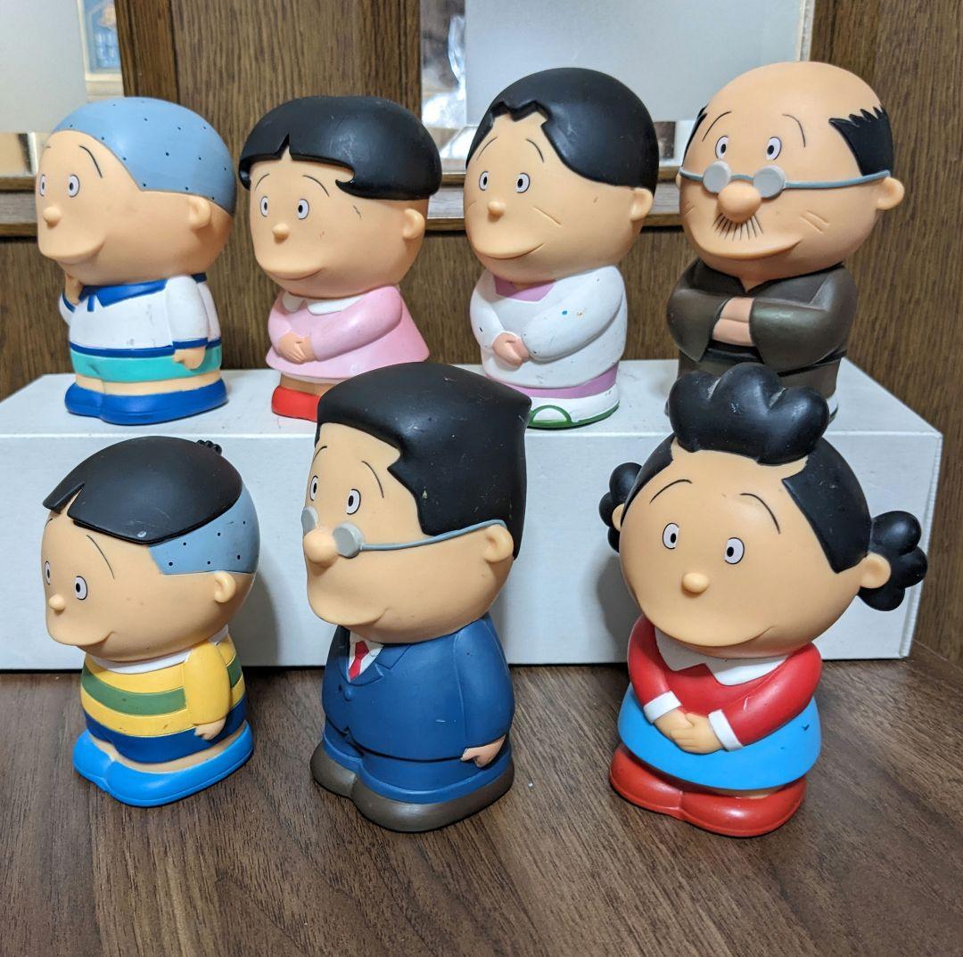 サザエさん一家　貯金箱　7点セット売り　⚠バラ売り不可