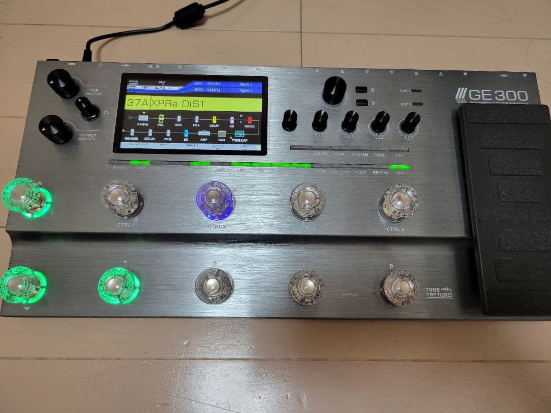 【値下げ 限界】Mooer GE300+専用ケース 中古品