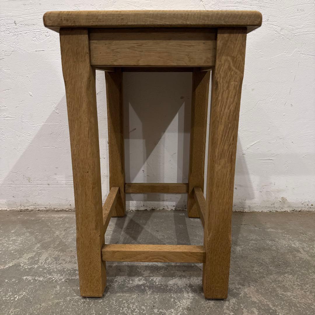 年末年始saleヴィンテージ　ネストテーブル　サイドテーブル　花台　剥離　2