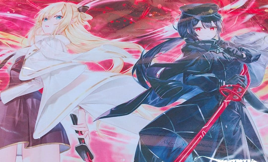 遊戯王　閃刀姫　レイ　ロゼ　スリーブプレイマット　未開封　ミッドナイトブルー