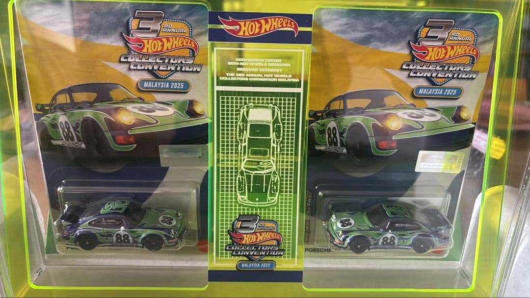 Hot Wheels ポルシェ911 2台セット 限定版