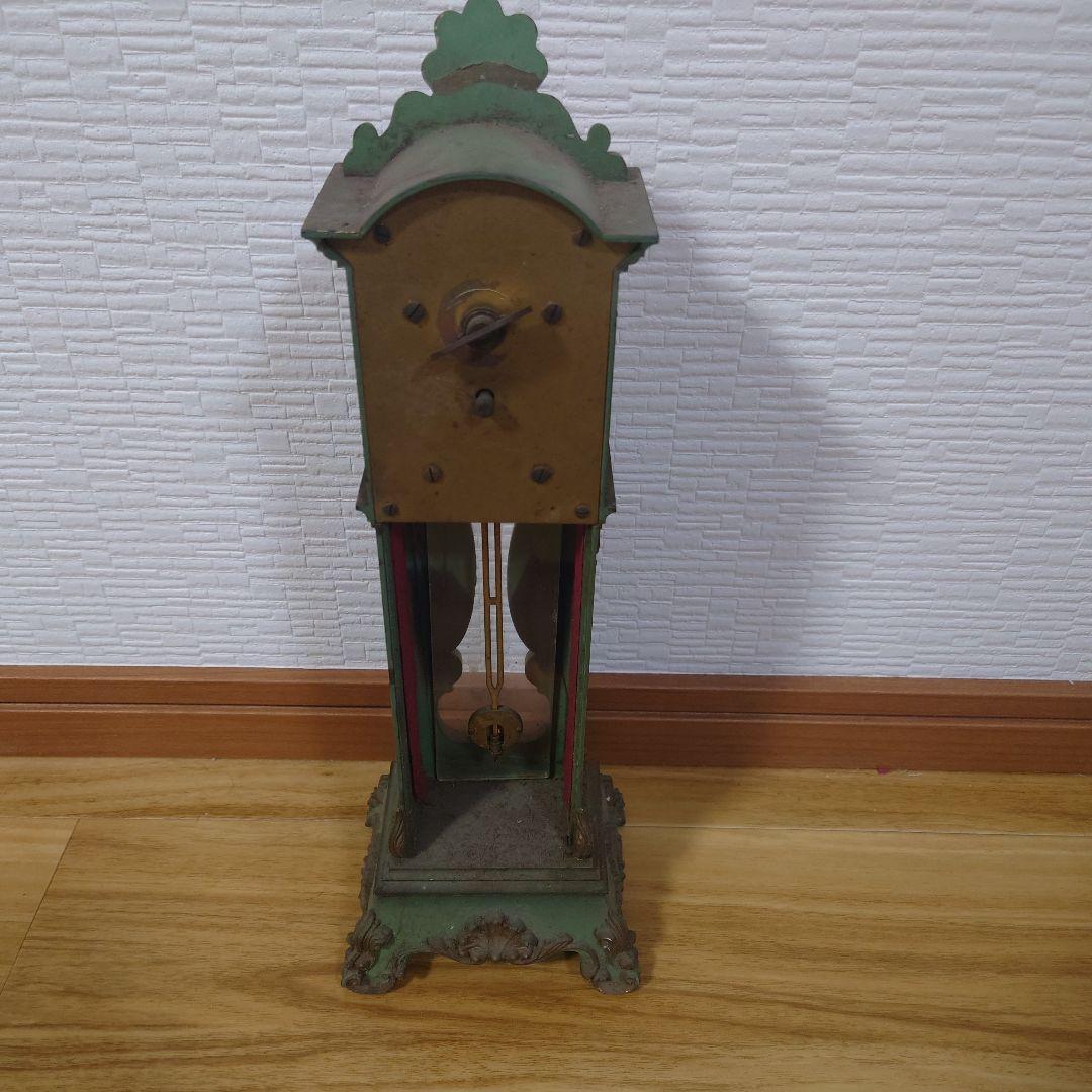 ★入手困難★旧西ドイツ製の振り子式ゼンマイ置き時計