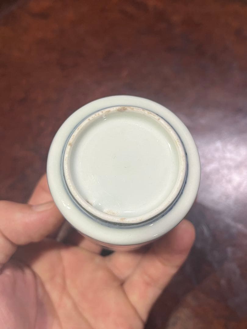 古伊万里　覗き猪口　のぞき猪口　蛸唐草　唐草　酒器　民藝　民芸　唐草　柿右衛門